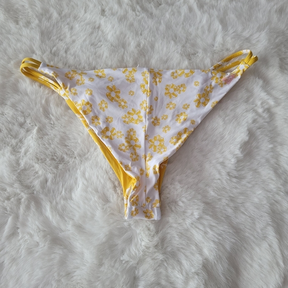 🍹ROXY FLOWER LOVER REVERSIBLE CHEEKY BIKINI BOTTOMS XXL - Picture 8 of 9